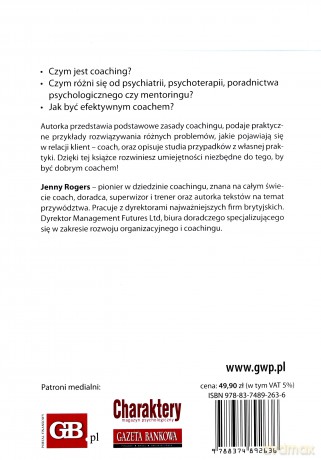 Coaching. Podstawy umiejętności - Jenny Rogers [KSIĄŻKA]