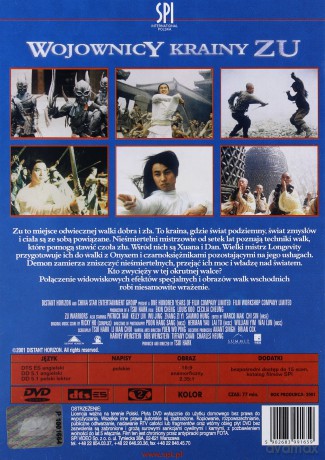 Wojownicy Krainy Zu [DVD]