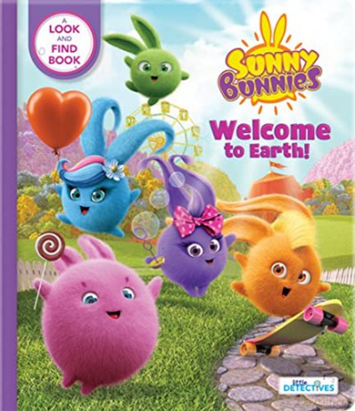 Sunny Bunnies: Welcome to Earth (Little Detectives): A Look-and-Find Book (US Edition) - Digital Light Studios [KSIĄŻKA]