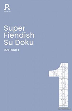Super Fiendish Su Doku Book 1: a fiendish sudoku book for adults containing 200 puzzles - Richardson Puzzles and Games [KSIĄŻKA]