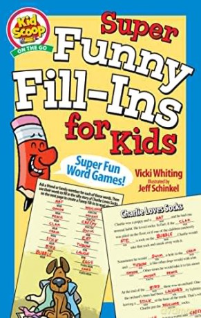 Super Funny Fill-Ins for Kids (Happy Fox Books) For Children Ages 5-10, a Fun and Educational Activity Book from Kid Scoop - Create Silly Stories While Practicing Grammar, Reading, and Parts of Speech - Vicki Whiting [KSIĄŻKA]