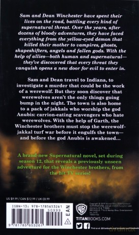 Supernatural - Children of Anubis - Tim Waggoner [KSIĄŻKA]