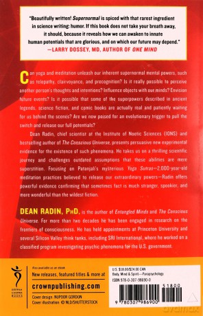 Supernormal: Science, Yoga, and the Evidence for Extraordinary Psychic Abilities - Dean Radin Ph.D. [KSIĄŻKA]