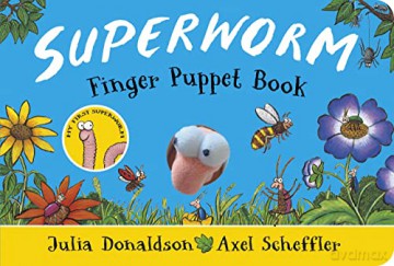 Superworm Finger Puppet Book - the wriggliest, squiggliest superhero ever! - Julia Donaldson [KSIĄŻKA]