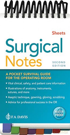Surgical Notes: A Pocket Survival Guide for the Operating Room - Susan D. Sheets [KSIĄŻKA]