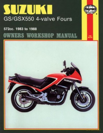 Suzuki GS/GSX550 4-valve Fours 1983-1988 - Anon [KSIĄŻKA]