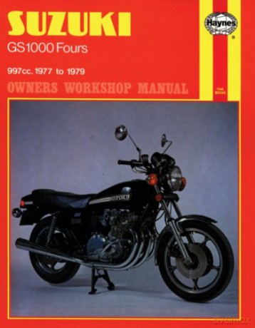 Suzuki GS1000 Four 1977 - 1979 (Owners Workshop Manual) - Anon [KSIĄŻKA]