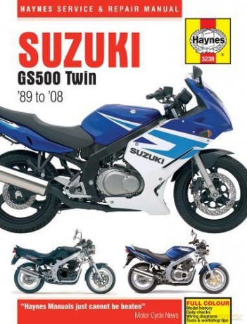 Suzuki GS500 Twin 1989 - 2008 (Haynes Service and Repair Manual) - Anon [KSIĄŻKA]