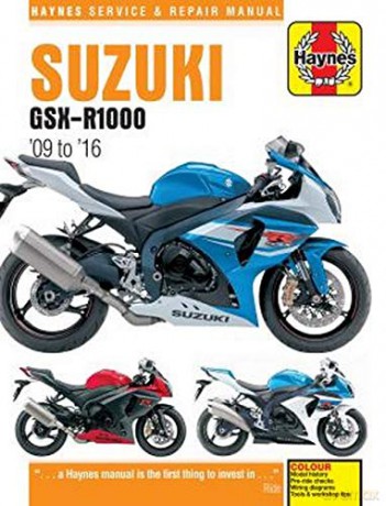 Suzuki GSX-R1000 Service and Repair Manual 2009-2016 (Haynes Motorcycle) - Matthew Coombs [KSIĄŻKA]