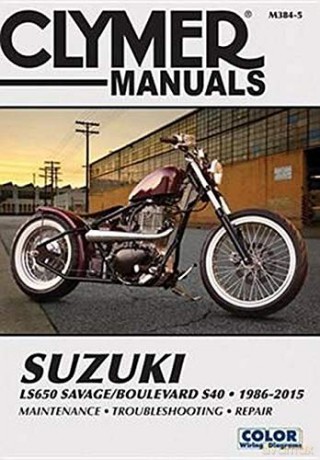 SUZUKI LS650 SAVAGE/BOULEVARD S40 - J H Haynes [KSIĄŻKA]
