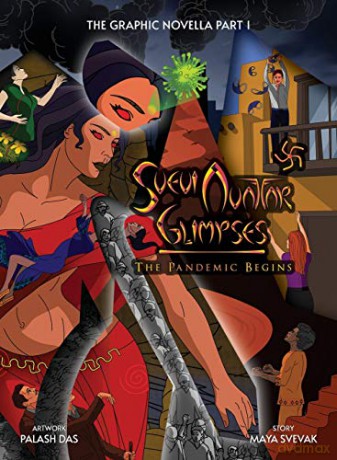 Svevi Avatar Glimpses: The Pandemic Begins, a Graphic Novel - Maya Svevak [KSIĄŻKA]