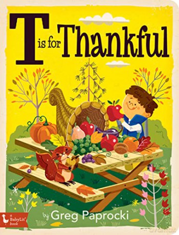 T Is for Thankful (Babylit) - Greg Paprocki [KSIĄŻKA]