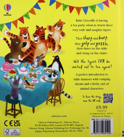 Table Manners for Tigers (Good Behaviour Guides) - Davidson Zanna [KSIĄŻKA]