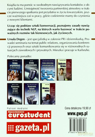 Sztuka nawiązywania pierwszego kontaktu (dodruk 2012) - Ursula Degen [KSIĄŻKA]