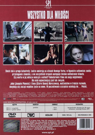 Wszystko dla miłości [DVD]