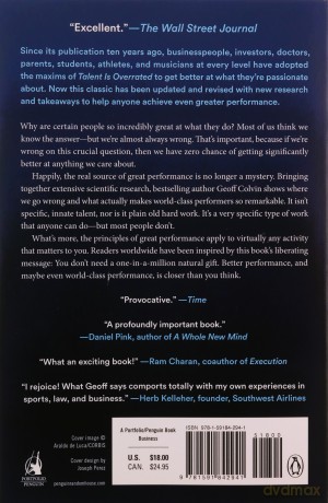 Talent Is Overrated: What Really Separates World-Class Performers from Everybody Else - Geoff Colvin [KSIĄŻKA]