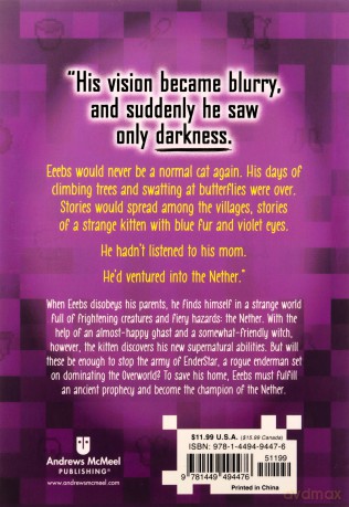Tales of an 8-Bit Kitten: Lost in the Nether: An Unofficial Minecraft Adventure (Volume 1) - Cube Kid [KSIĄŻKA]