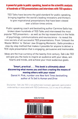 Talk Like TED: The 9 Public Speaking Secrets of the World's Top Minds - Carmine Gallo [KSIĄŻKA]