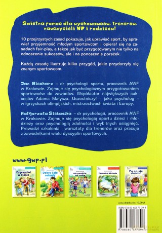 Mój sport, moja radość. 10 zasad treningu dla dzieci uprawiających sport - Jan Blecharz, Małgorzata Siekańska [KSIĄŻKA]