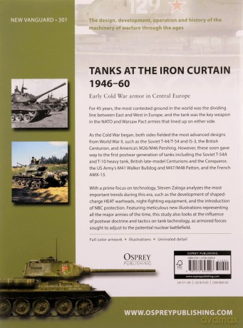 Tanks at the Iron Curtain 1946-60: Early Cold War armor in Central Europe (New Vanguard) - Steven J. Zaloga [KSIĄŻKA]