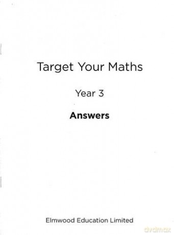 Target Your Maths Year 3 Answer Book - Stephen Pearce [KSIĄŻKA]