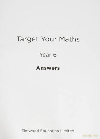 Target Your Maths Year 6 Answer Book - Stephen Pearce [KSIĄŻKA]