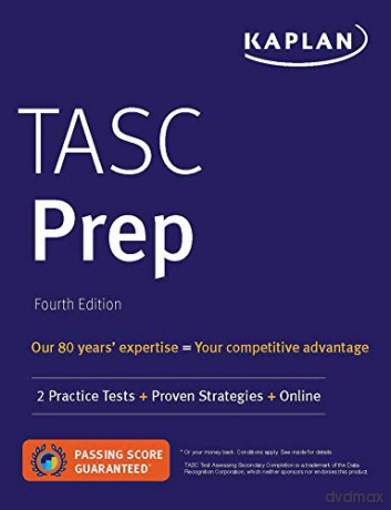 Tasc Prep: 2 Practice Tests + Proven Strategies + Online (Kaplan Test Prep) - Kaplan Test Prep [KSIĄŻKA]