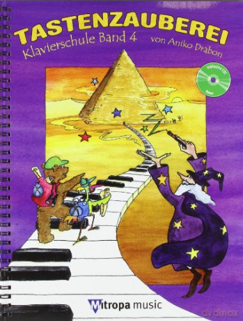 Tastenzauberei Band 4: Klavierschule Band 4 [KSIĄŻKA]