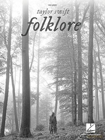 Taylor Swift - Folklore: Easy Piano Songbook With Lyrics - Taylor Swift [KSIĄŻKA]