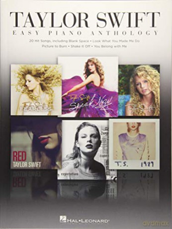 Taylor Swift: Easy Piano Anthology - Taylor Swift [KSIĄŻKA]