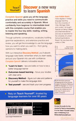 Teach Yourself Complete Spanish: Learn to read, write, speak and understand a new language with Teach Yourself (Teach Yourself Language Complete Courses (Audio)) - Juan Kattan-Ibarra [KSIĄŻKA]