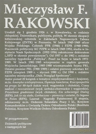 Dzienniki polityczne 1972-1975 - Mieczysław F. Rakowski [KSIĄŻKA]