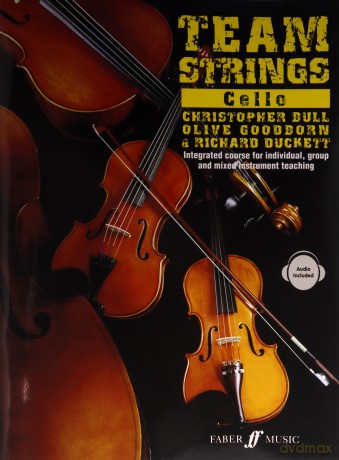 Team Strings: Cello (With Free Audio CD) [Team Strings] - Richard Duckett [KSIĄŻKA]