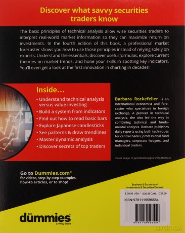 Technical Analysis For Dummies, 4th Edition - Rockefeller [KSIĄŻKA]