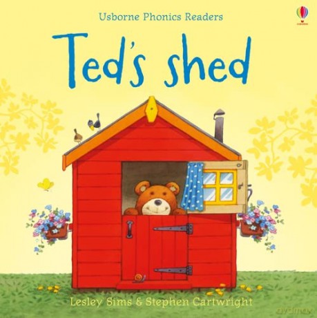 Ted's Shed (Phonics Readers) - Lesley Sims [KSIĄŻKA]
