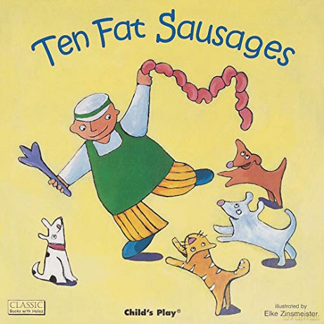 Ten Fat Sausages (Classic Big Books with Holes S.) - Elke Zinsmeister [KSIĄŻKA]