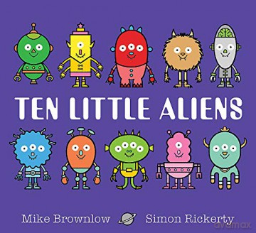 Ten Little Aliens - Mike Brownlow [KSIĄŻKA]
