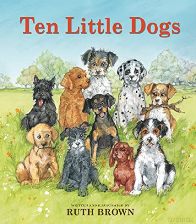 Ten Little Dogs - Ruth Brown [KSIĄŻKA]