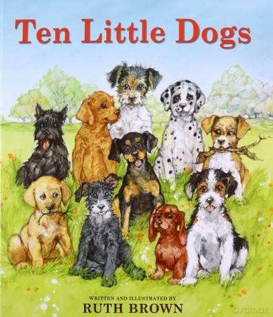Ten Little Dogs - Ruth Brown [KSIĄŻKA]
