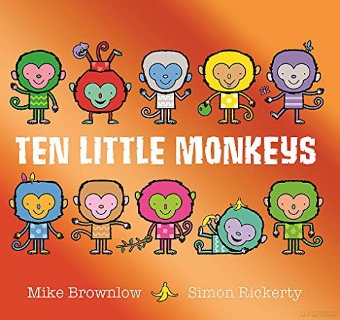 Ten Little Monkeys - Mike Brownlow [KSIĄŻKA]