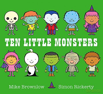 Ten Little Monsters - Mike Brownlow [KSIĄŻKA]