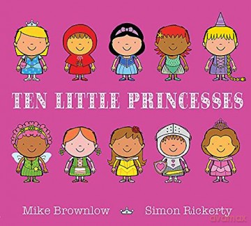 Ten Little Princesses - Mike Brownlow [KSIĄŻKA]