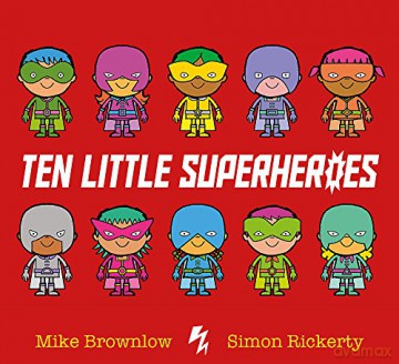 Ten Little Superheroes - Mike Brownlow [KSIĄŻKA]