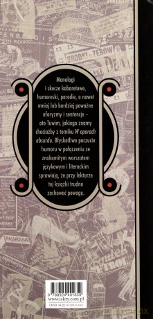 Cyganka oraz inne satyry i humoreski prozą, teksty kabaretowe i aforyzmy (dodruk 2012) - Julian Tuwim [KSIĄŻKA]