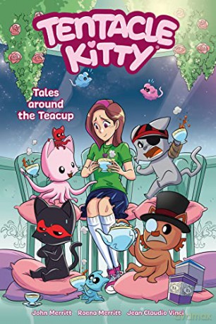 Tentacle Kitty: Tales Around the Teacup - Merritt [KSIĄŻKA]