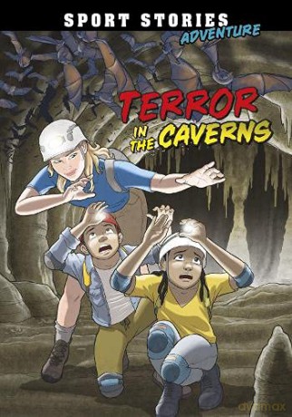 Terror in the Caverns (Sport Stories Adventure) - Jake Maddox [KSIĄŻKA]