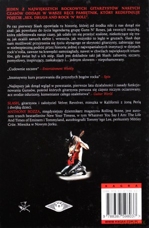 SLASH. Autobiografia - Slash, Anthony Bozza [KSIĄŻKA]