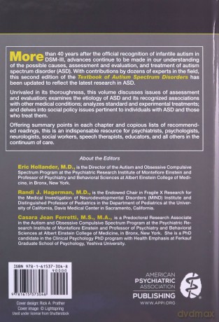 Textbook of Autism-Spectrum Disorders, Second Edition - Eric Hollander [KSIĄŻKA]