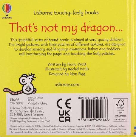 That's not my dragon...: 1 - Fiona Watt [KSIĄŻKA]