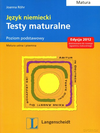 Testy maturalne. Język niemiecki - Joanna Röhr [KSIĄŻKA]+[CD]